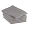 DII® Gray Recycled Cotton Waffle Dish Towels, 6ct.